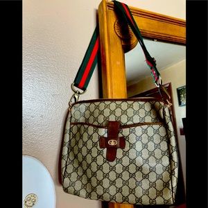 Gucci Monogram Crossbody/Clutch